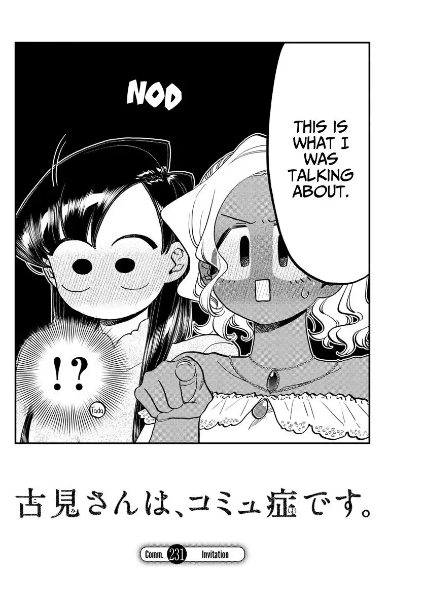 Komi-san wa Komyushou Desu Chapter 231 4